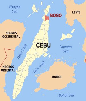 bogo city map|Bogo City, Cebu Profile – PhilAtlas.